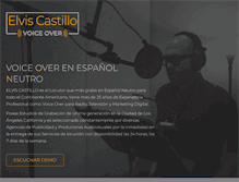 Tablet Screenshot of elviscastillo.com